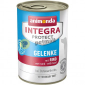 Kучешки пастет,  специално разработен за кучета с  болки в ставите Animonda Integra Protect Joint Chicken - с говеждо месо, 400 гр.